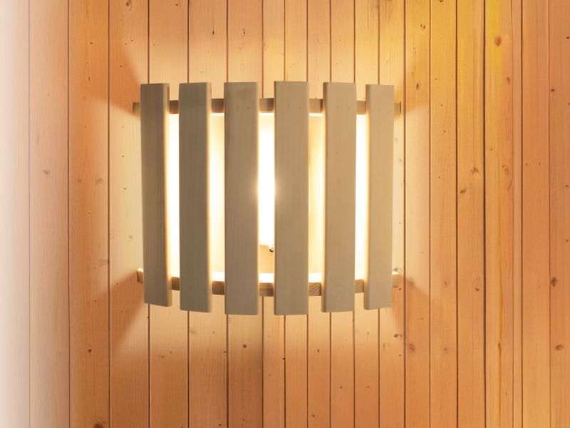 Karibu Saunaleuchte Modern