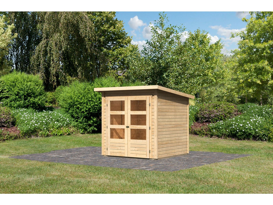 Karibu Gartenhaus Stockach 2 natur