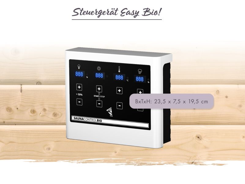 Gratis Karibu Bio-Kombiofen 9,0 kW externe Steuerung Easy und Steine im Wert von 879 EUR