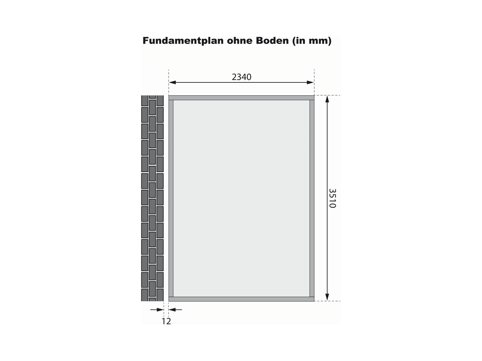 Karibu Gartenhaus Bomlitz 4 terragrau 19 mm