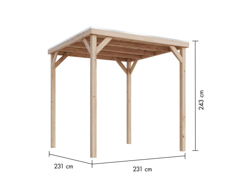 Karibu Pavillon Cubeco, natur