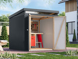 Karibu Metallgerätehaus Iridium 2, Anthrazit