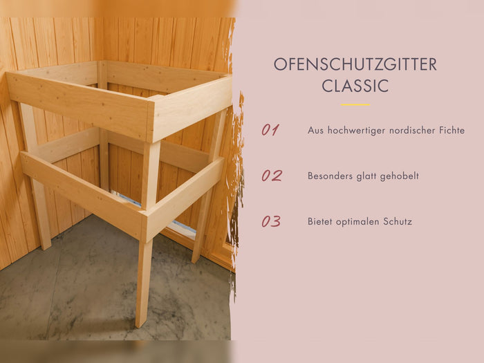 Karibu Saunahaus Mainburg 2 Set B terragrau, inkl. 9 kW Bioofen ext. Steuerung HUUM