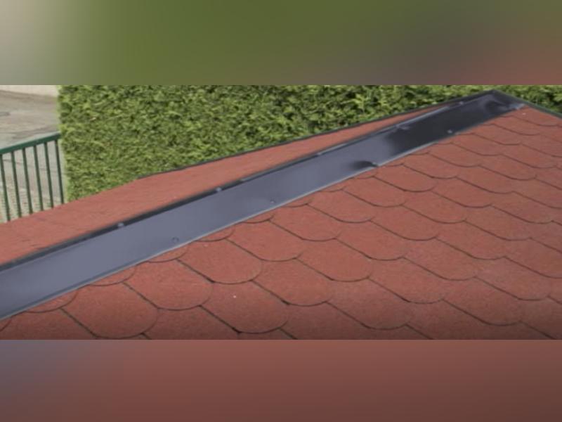 Aluminium Firstabdeckung Typ 6 200 cm - 1 Stück