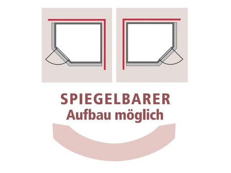 Daria - Karibu Sauna Plug & Play ohne Ofen - mit Dachkranz - Energiespartür