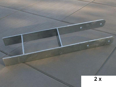 Gratis Karibu H-Pfostenanker 9 x 9 x 60 cm 2 Stück im Wert von 59,98 EUR