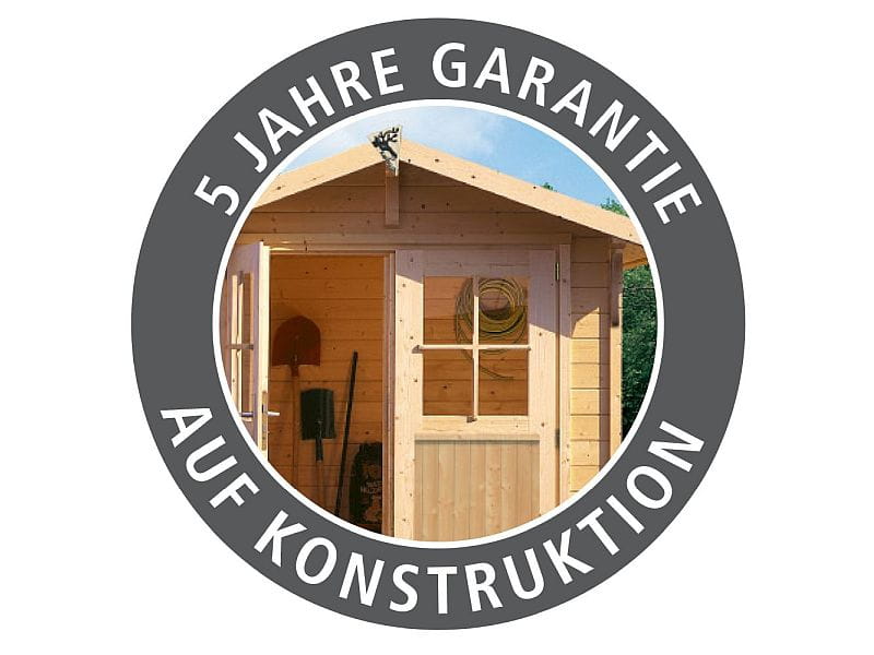 Karibu 6-Eck Pavillon Eco Lissabon Sparset inkl. Schindeln