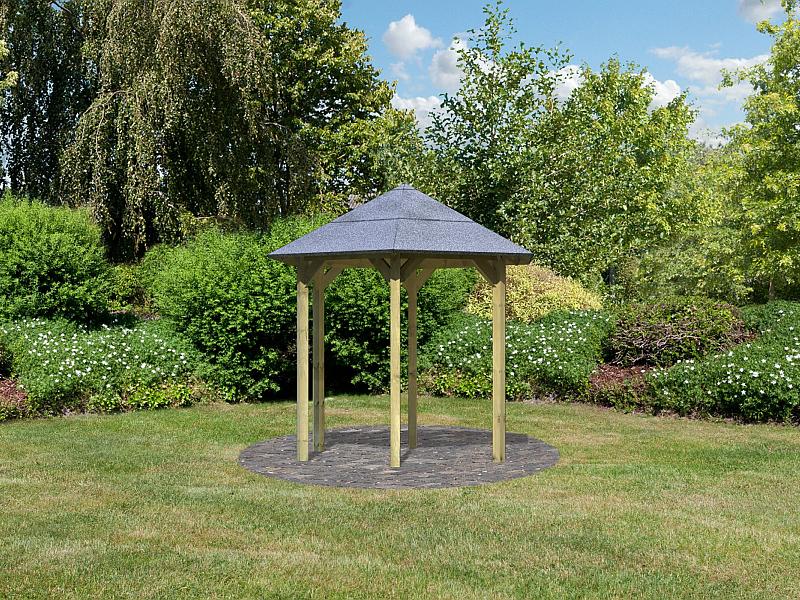 Karibu 6-Eck Pavillon Eco Lissabon