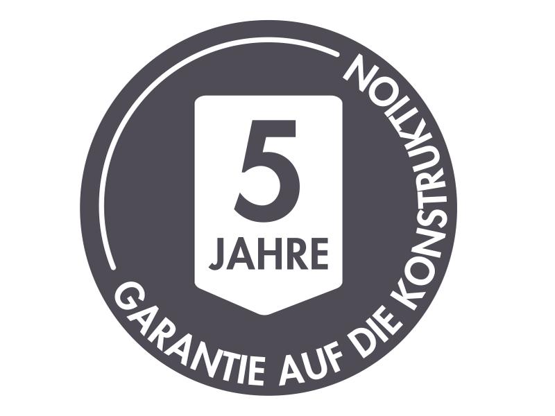 Karibu Cubus Pavillon halb Lamellenwand natur
