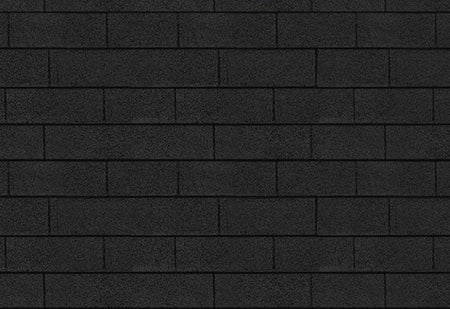 Karibu Dachschindeln Rechteck schwarz 1  Paket