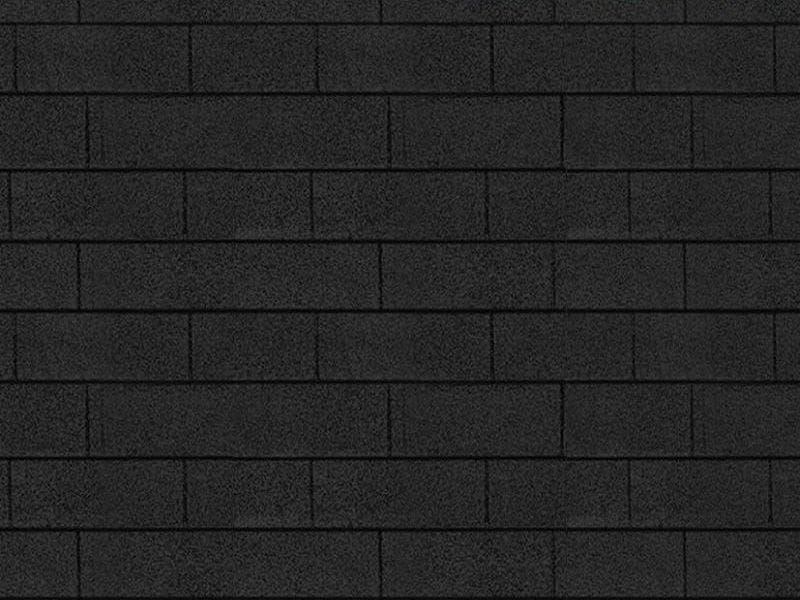Karibu Dachschindeln Rechteck schwarz 12  Pakete