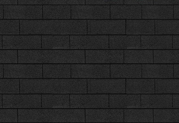 Karibu Dachschindeln Rechteck schwarz 2 Pakete