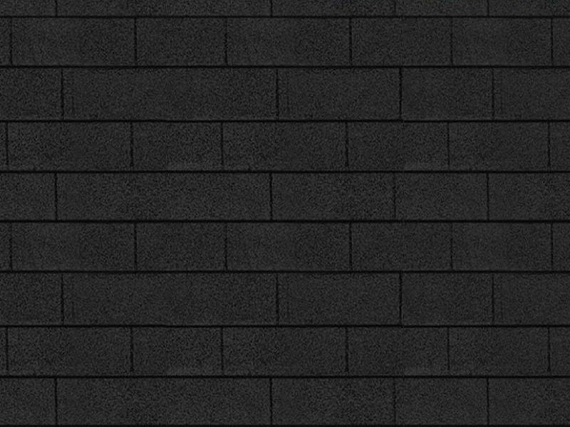 Karibu Dachschindeln Rechteck schwarz 2  Pakete