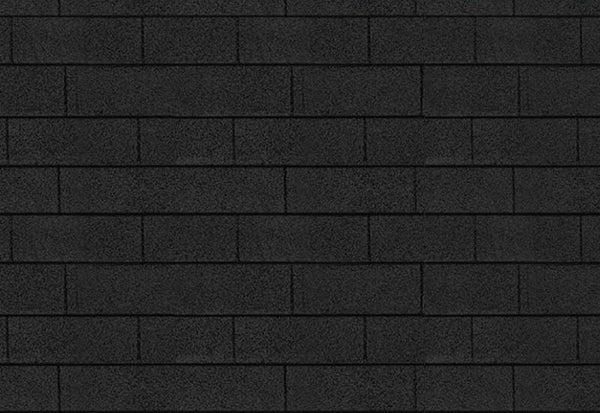 Karibu Dachschindeln Rechteck schwarz 2  Pakete