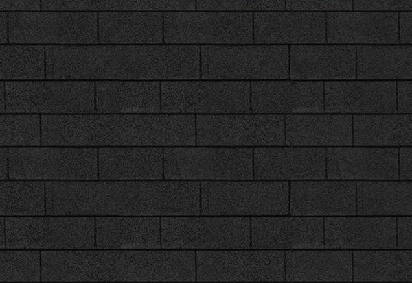 Karibu Dachschindeln Rechteck schwarz 5 Pakete