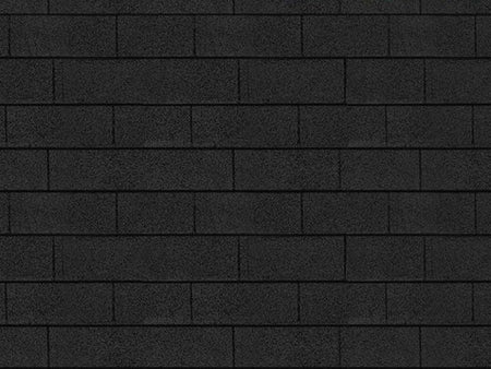 Karibu Dachschindeln Rechteck schwarz 5  Pakete
