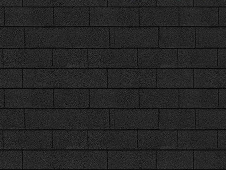 Karibu Dachschindeln Rechteck schwarz 6  Pakete
