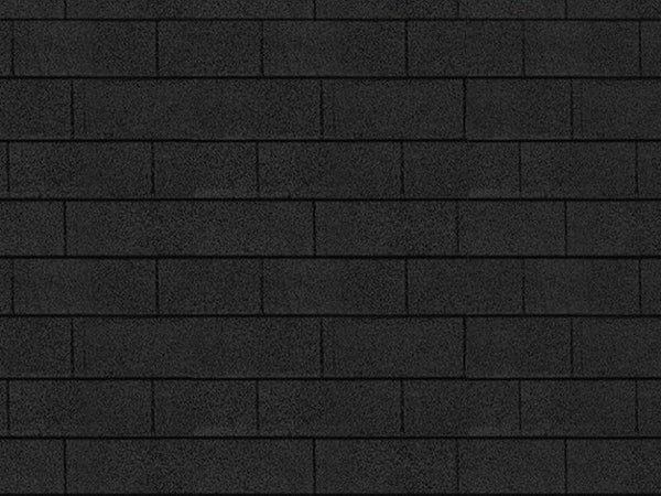 Karibu Dachschindeln Rechteck schwarz 6  Pakete