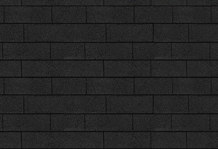 Karibu Dachschindeln Rechteck schwarz 6  Pakete