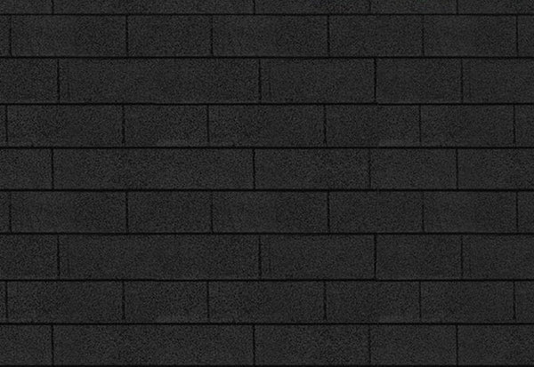 Karibu Dachschindeln Rechteck schwarz 7 Pakete
