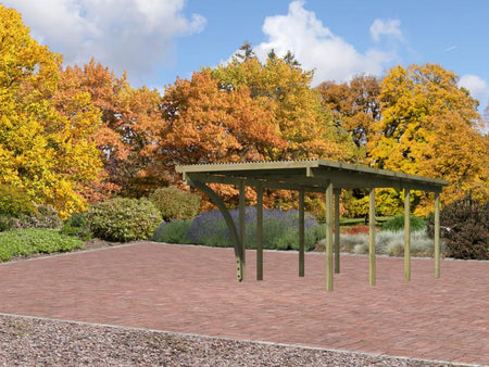 Karibu Einzelcarport ECO 2 Variante B kdi