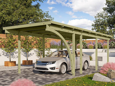 Karibu Einzelcarport ECO 2 Variante B kdi