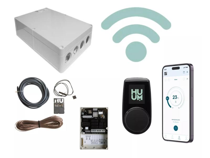 Karibu Elektronische Saunaofensteuerung Huum "UKU WIFI" mit App Steuerung