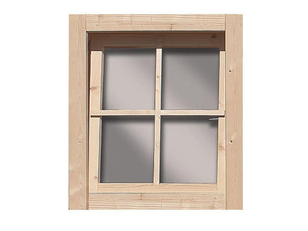Karibu Fenster für 28 mm natur Dreh- / Kippfenster