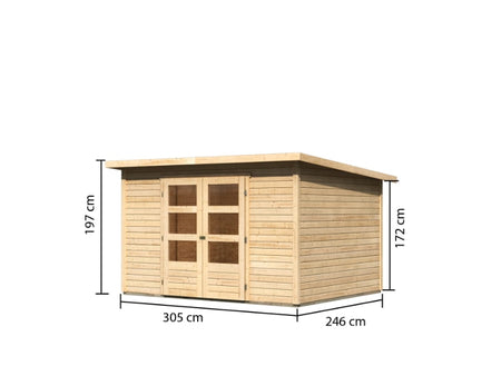 Karibu Gartenhaus Stockach 5