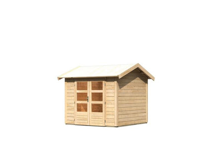 Karibu Gartenhaus Theres 3 natur 28 mm