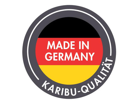 Karibu Hybrid Gartenhaus Jupiter 2 B terragrau/graualuminium