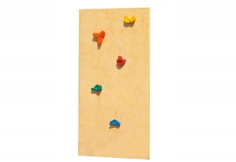 Karibu Kletterwand Classic mit 5 Handgriffen