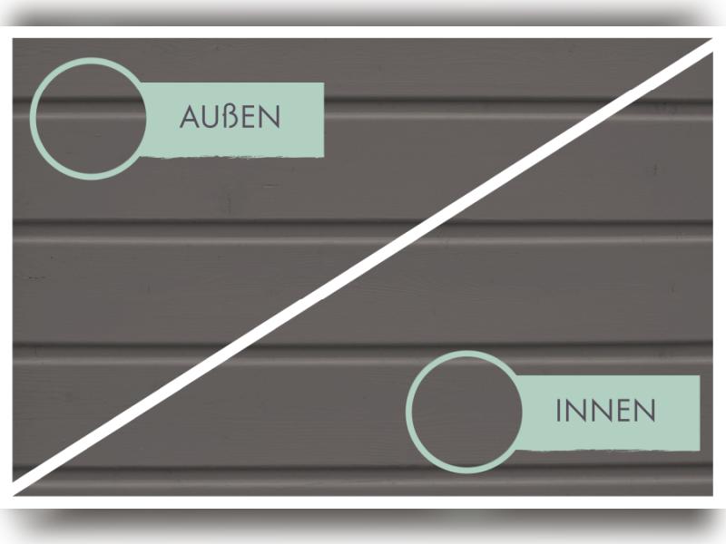 Karibu Mülltonnenbox, terragrau,  für 2 Tonnen inkl. Hochbeet
