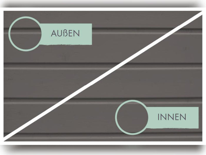 Karibu Mülltonnenbox, terragrau,  für 2 Tonnen inkl. Hochbeet