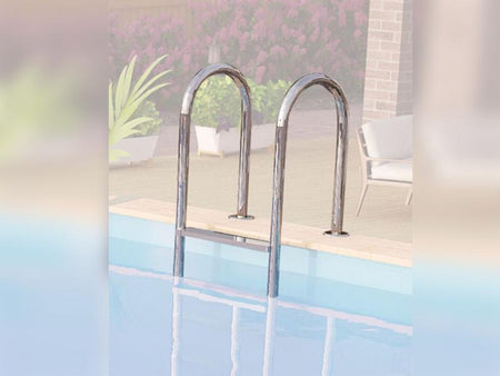 Karibu Pool Modell 1 Variante D, mit Terrasse im Set inkl. Filteranlage und Skimmer