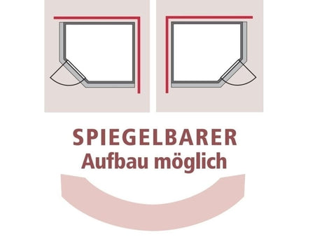 Karibu Sauna Mia inkl. 9 kW Bioofen ext. Steuerung, mit moderner Saunatür -ohne Dachkranz-