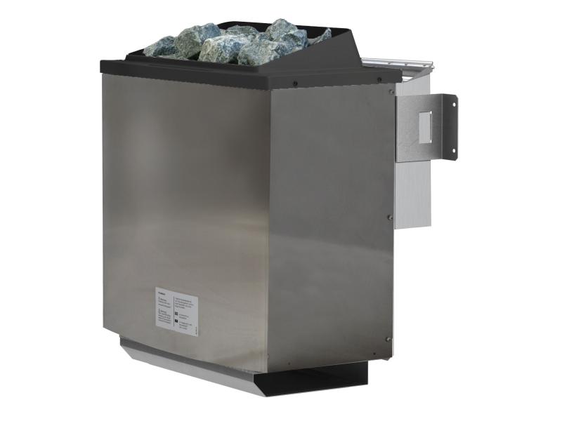 Karibu Saunahaus Hytti 1  38 mm - inkl. 9 kW Bioofen ext. Steuerung - mit Energiespartür und Fußbode