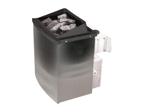 Karibu Saunahaus Hytti 3  38 mm - inkl. 9 kW Ofen integr. Steuerung - inkl. Energiespartür und Fußbo