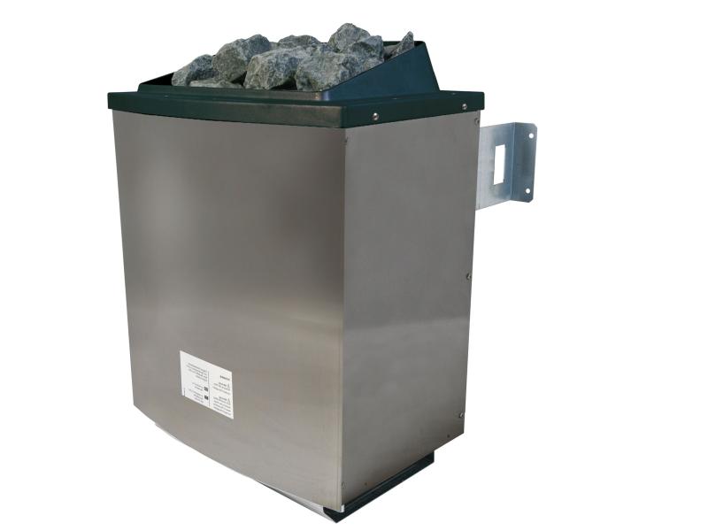 Karibu Saunahaus Mainburg 2 Set A naturbelassen -9 kW Ofen ext. Steuerung