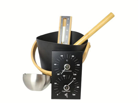 Karibu Saunazubehör-Set Premium 5-teilig