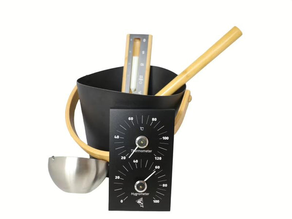 Karibu Saunazubehör-Set Premium 5-teilig