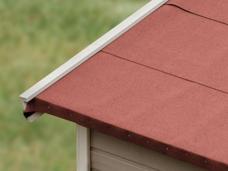 Karibu selbstklebende Bitumendachbahn rot 2,5 qm für Satteldachhäuser