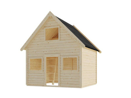 Karibu Spielhaus Kalle, naturbelassen