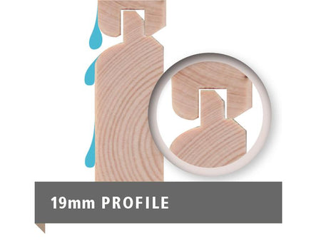 Karibu Spielhaus Kalle, naturbelassen