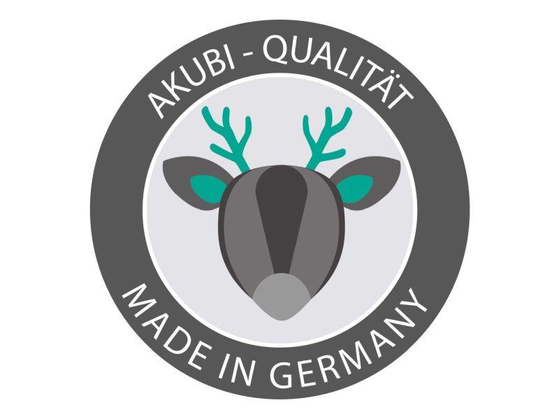 Karibu Stelzenhaus Benjamin naturbelassen + Rutsche blau + Holzrampe