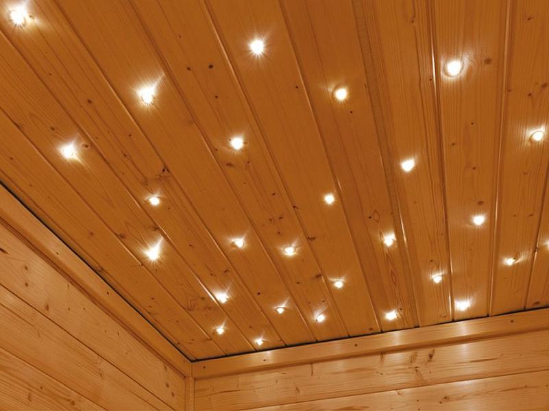 Karibu Sternenhimmel Farblichtanwendung LED