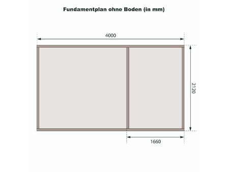 Karibu Systemhaus Mühlentrup 1 naturbelassen 19 mm