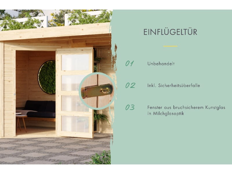 Karibu Systemhaus Mühlentrup 1 naturbelassen 19 mm