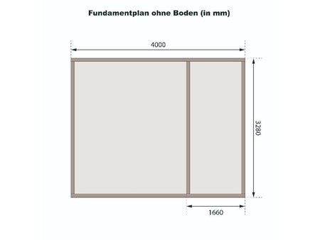 Karibu Systemhaus Mühlentrup 3 naturbelassen 19 mm