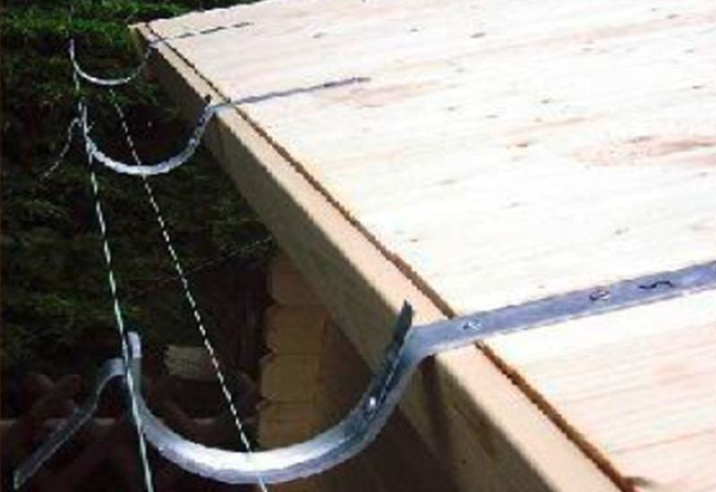 Montage Dachrinne 5 Meter
